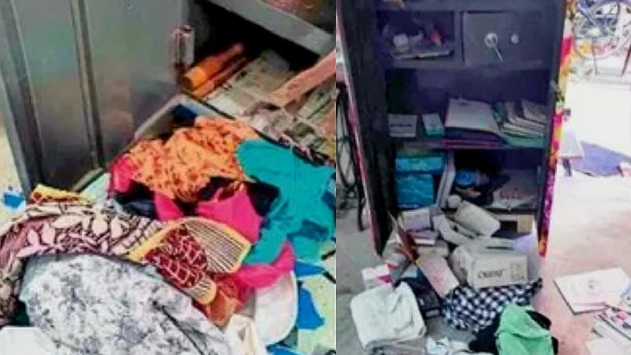 Jhansi: Theft in constable's house, cash and jewellery worth lakhs stolen, police busy investigating CCTV