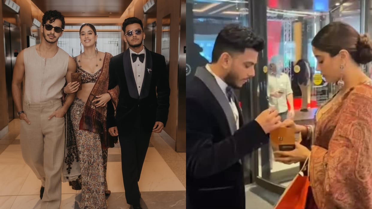Janhvi Kapoor Vishal jethwa And Ishaan Khatter Actors Of Film 'Homebound' Attended TIFF