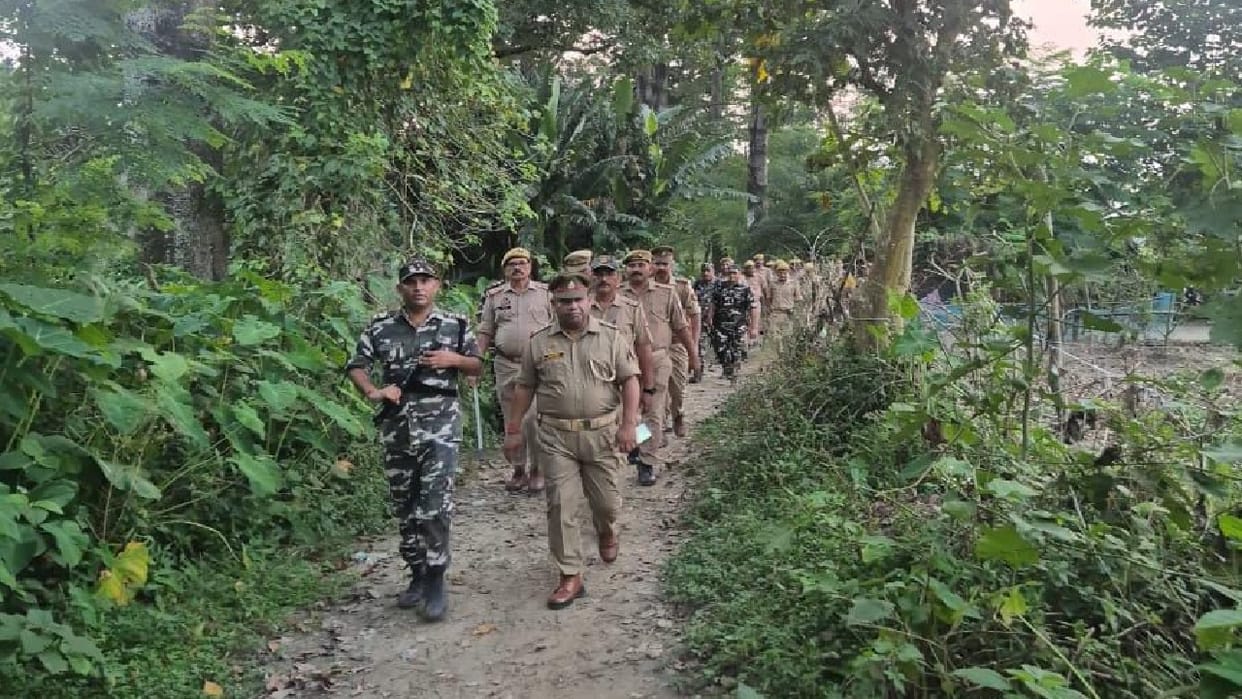 Nepal border route sealed police and SSB deployed at 30 points