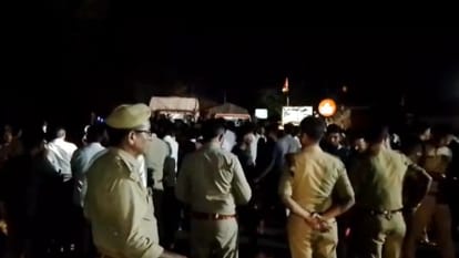 मौके पर पहुंची पुलिस