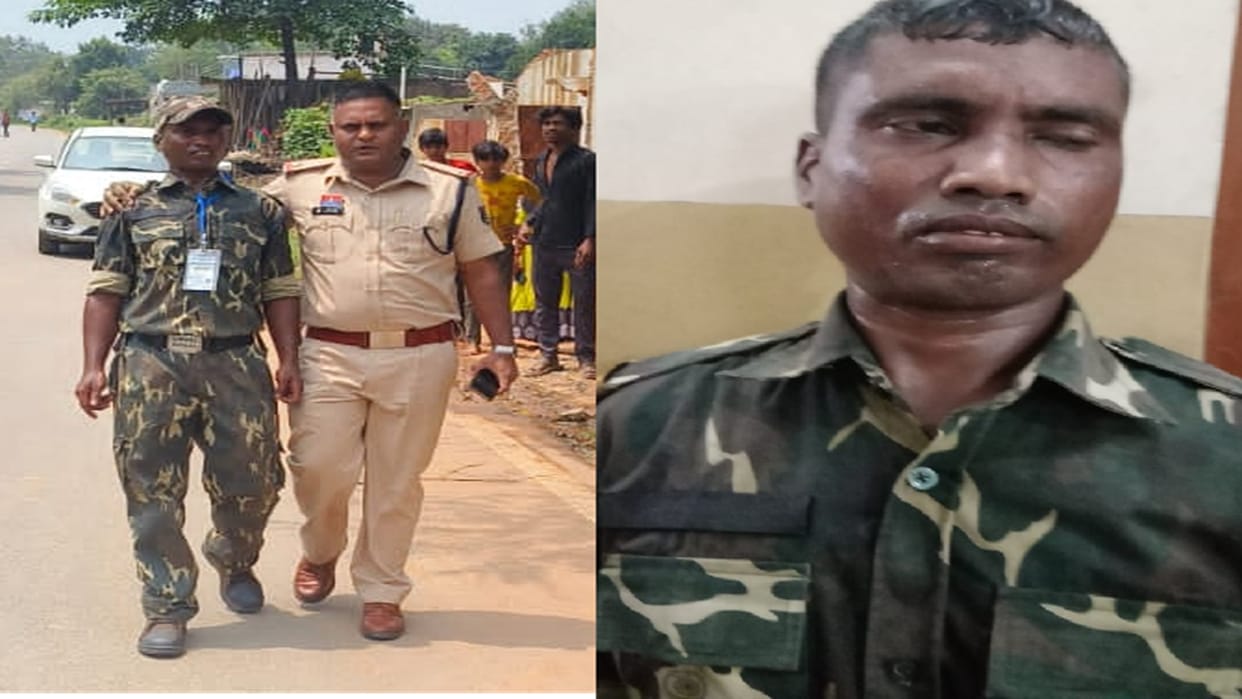Firing in the district before the Chief Minister visit: CAF jawan shot two people in Korba