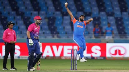 Indian fast bowler Jasprit Bumrah training with his son Angad video viral in social media