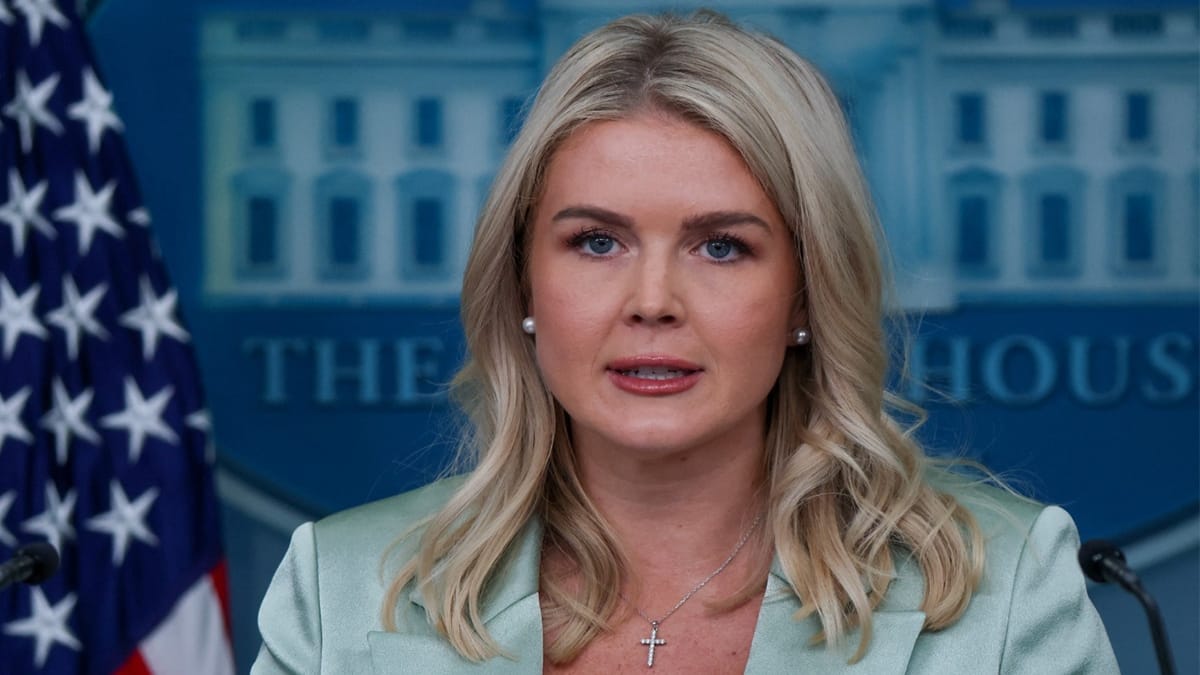 Trump's press secretary became enraged by a sharp question, calling the journalist a 'leftist'