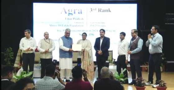 Clean Air Survey 2025: Agra Tops Uttar Pradesh, Secures 3rd Rank Among Cities Over 1 Million Population!