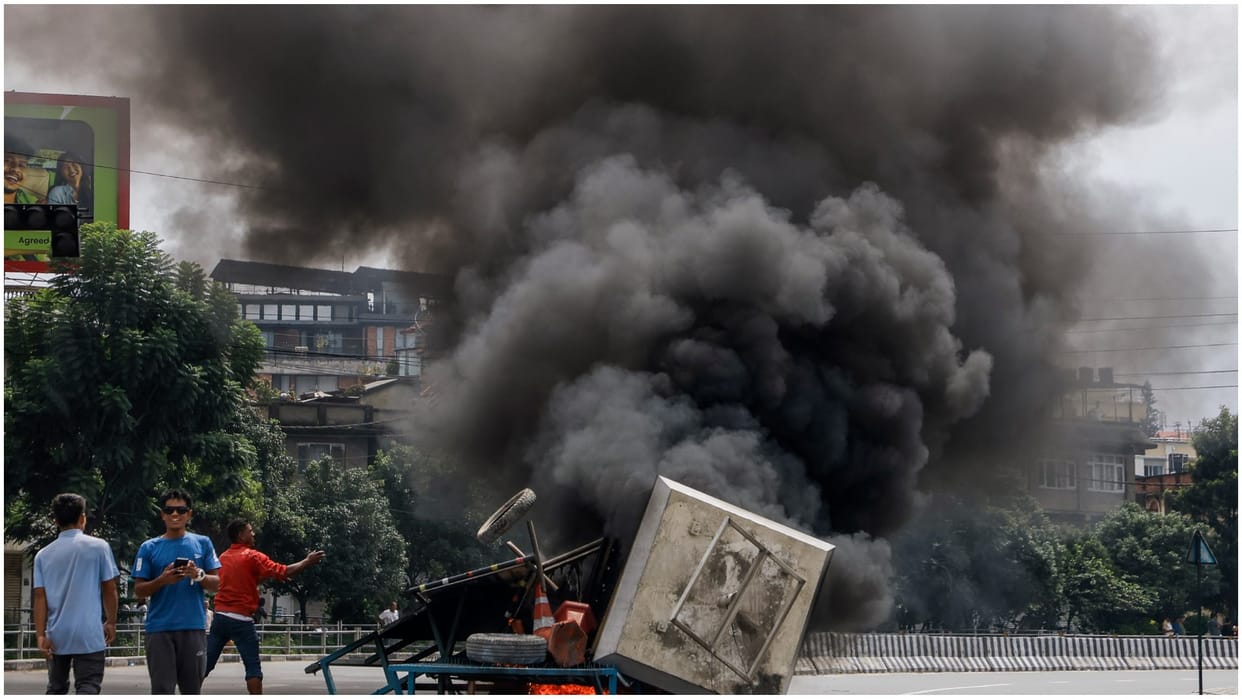 Ex-Nepal PM Khanal’s wife who suffered serious burn injuries during protests flown to India