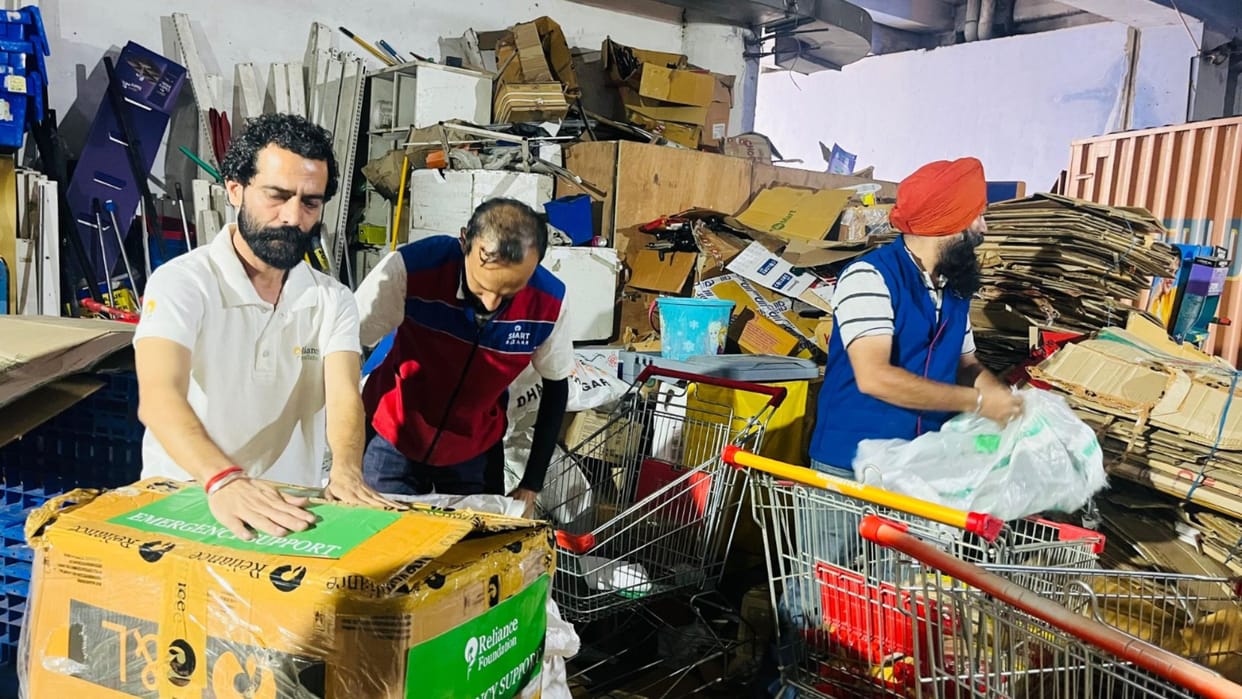 Punjab flood Reliance becomes a hope of relief for victims Anant Ambani said We are with Punjab