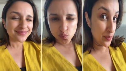 Why is mom to be Parineeti Chopra making faces share post on social media video viral