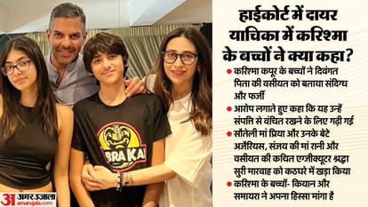 Karisma Kapoor children Kiaan and Samaira approach Delhi High Court for share in Late father Sunjay Kapur