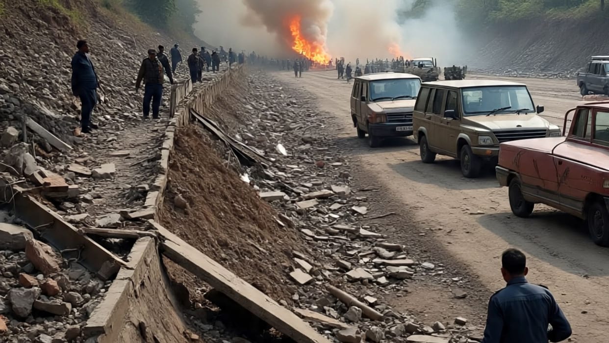 Nepal Border Tension Social Media Ban Sparks Violence in Nepal, High Alert in Bihar Border News in Hindi