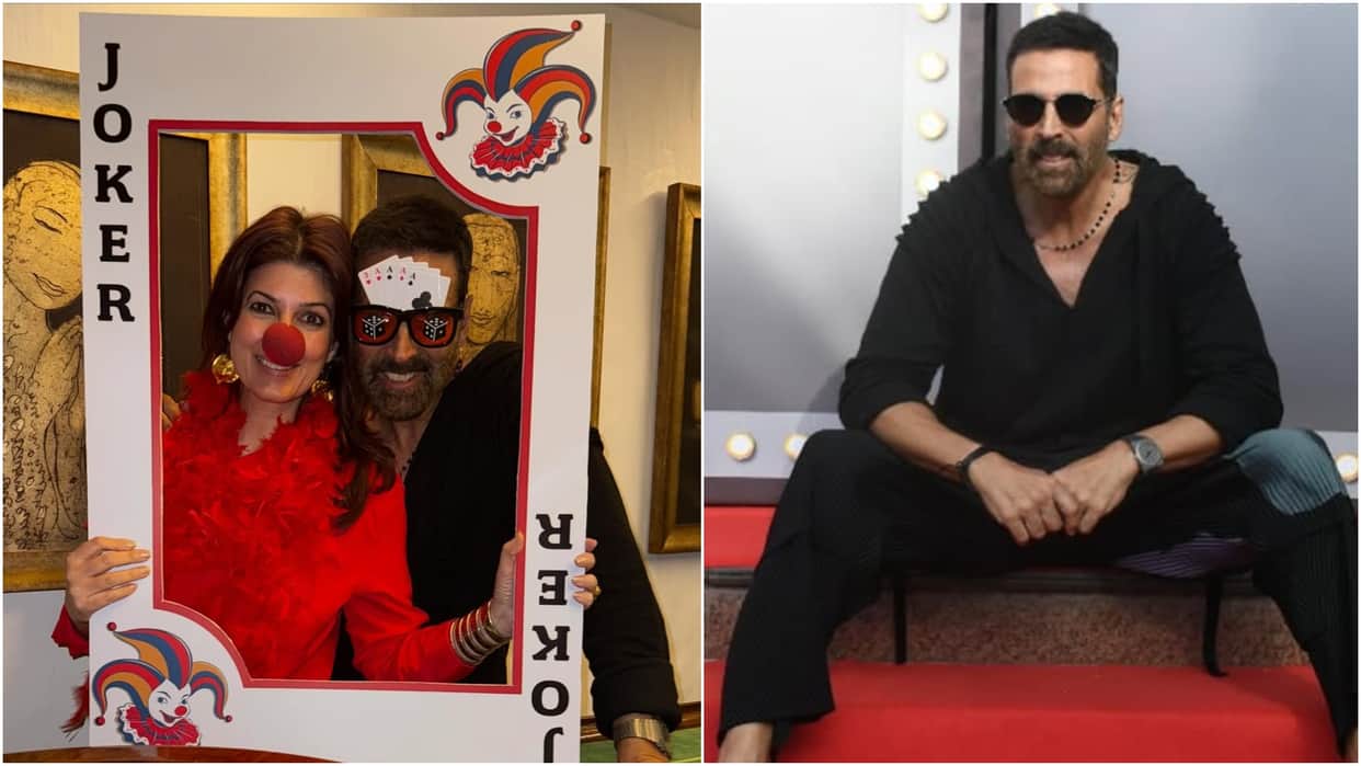 Twinkle Khanna Shares A Glimpse Of Akshay Kumar Fun Filled Birthday Bash Says Always Winning With A Joker