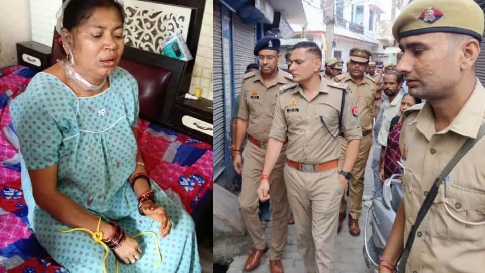 Unnao sack trader house looted Suspicion on someone close picture captured in CCTV camera