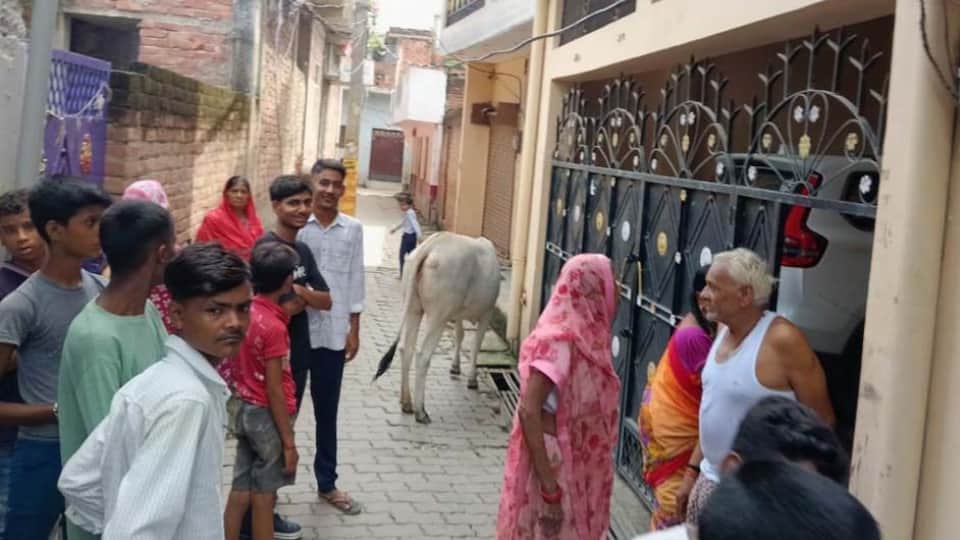 Unnao sack trader house looted Suspicion on someone close picture captured in CCTV camera
