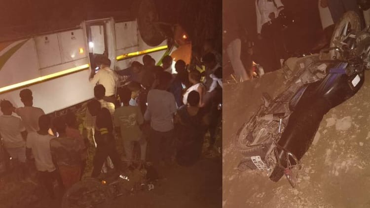 Lucknow News: अनियंत्रित होकर खंती में पलटी रोडवेज बस, पांच लोगों की दर्दनाक मौत; कई के दबे होने की आशंका