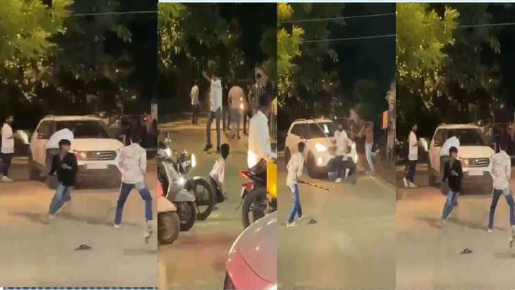 CG Crime: रायपुर में अपराधी बेलगाम; दो गुटों में जमकर चले लाठी-डंडे, कार से कुचलने की भी कोशिश, देखें वीडियो