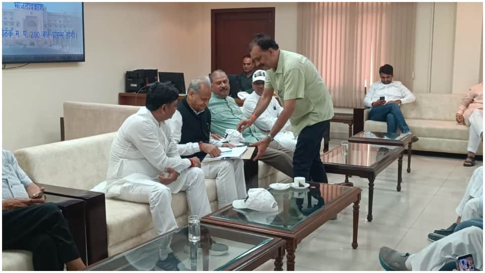 Rajasthan News Congress Targets BJP Government on Surveillance Charges Political war over spy scandal