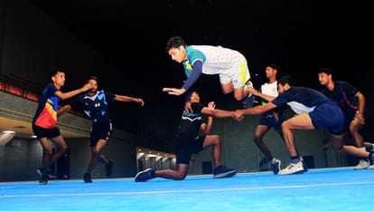 Sports News Regional Basketball kashi won 5 out of 6 matches defeated Meerut 16-13 and Gorakhpur 29-25