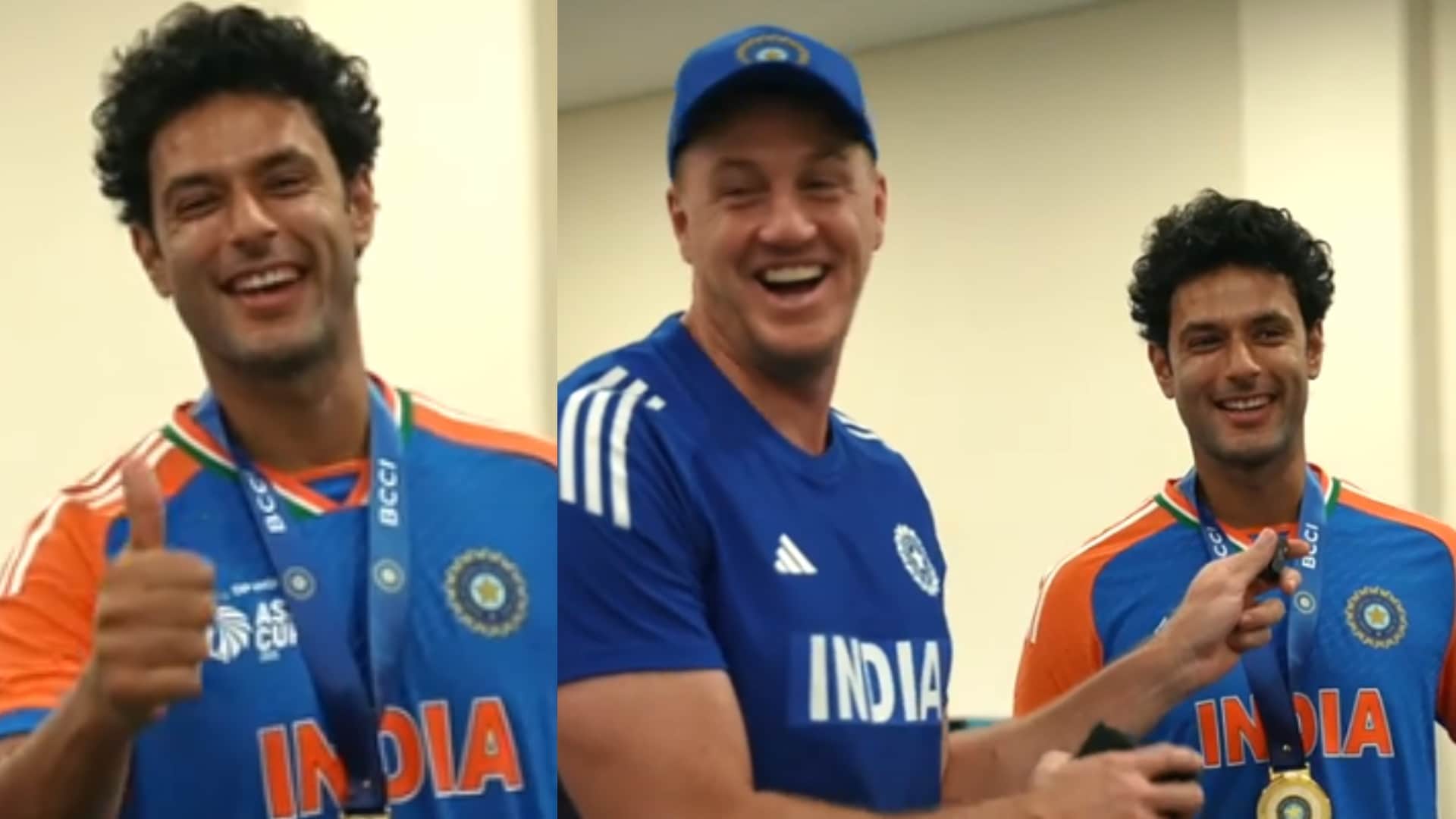 ind vs uae: shivam dube selected as impact player of the match in asia cup 2025 bcci shares video see