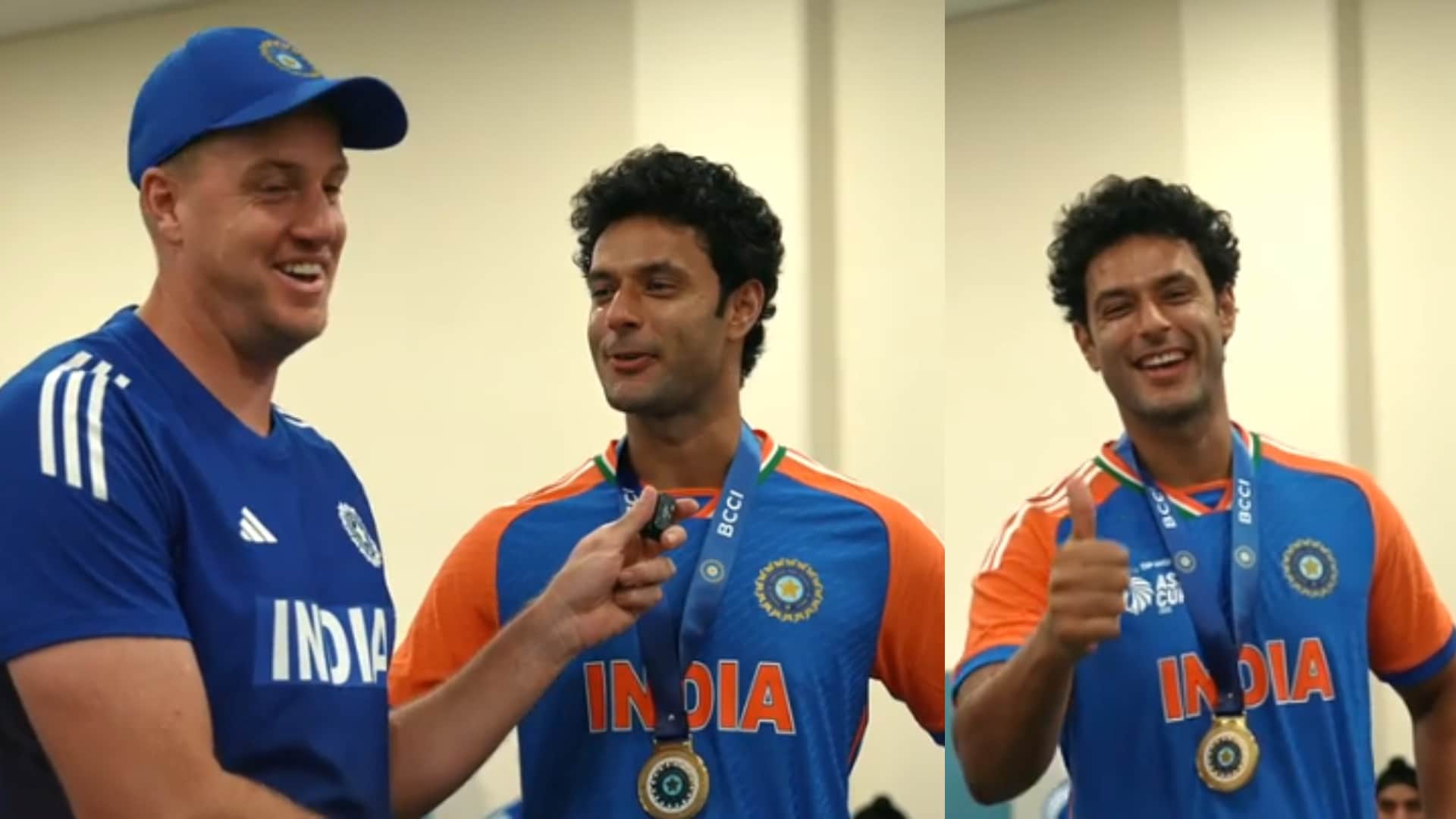 ind vs uae: shivam dube selected as impact player of the match in asia cup 2025 bcci shares video see