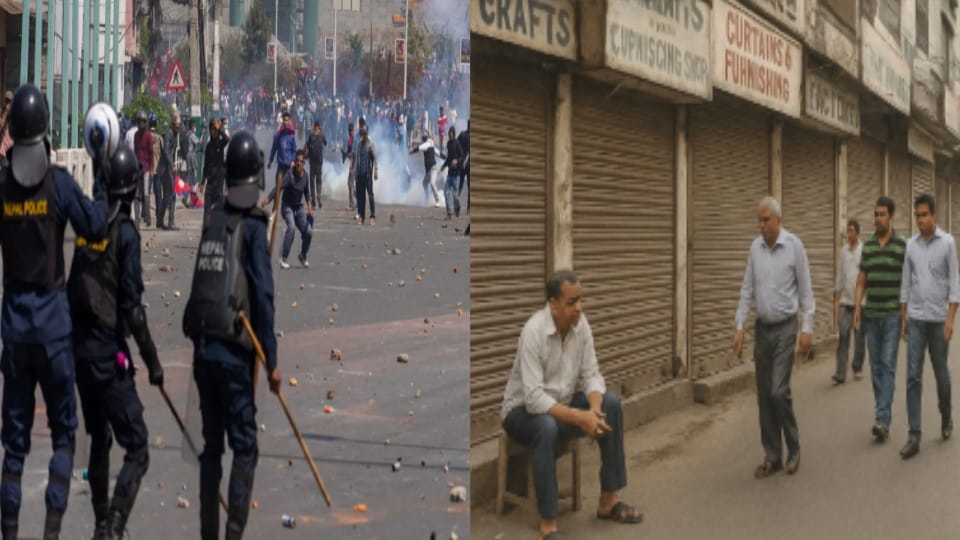 Nepal Protest Gen Z Hits Meerut Business ₹20 Crore Supply Stuck at Border Meerut news in Hindi today