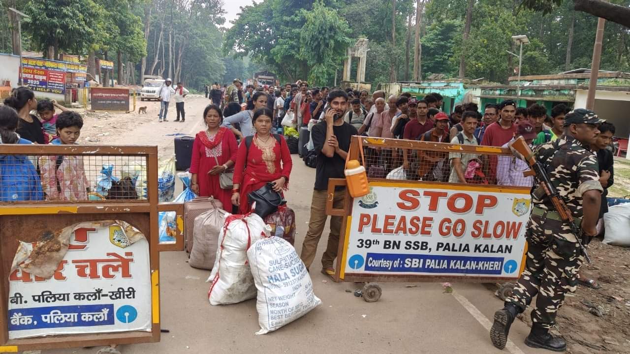 Nepal protests the silence on the streets of India ground report from nepal border