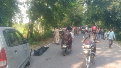 three members of a family killed in Car-Bike Collision in Pilibhit