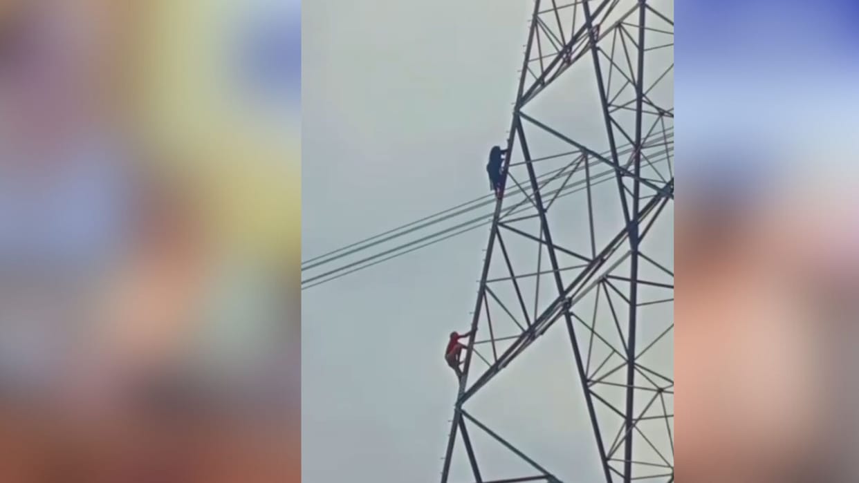 Bihar: minor girlfriend climbed a tower to insist on marriage In Darbhanga