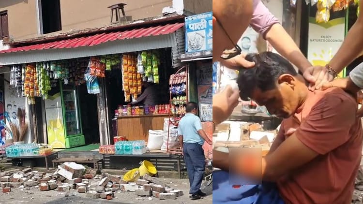 Tehri News: चमियाला बाजार में हादसा...अचानक गिरी दुकान की रेलिंग, चपेट में आकर नीचे खड़े व्यक्ति की मौत