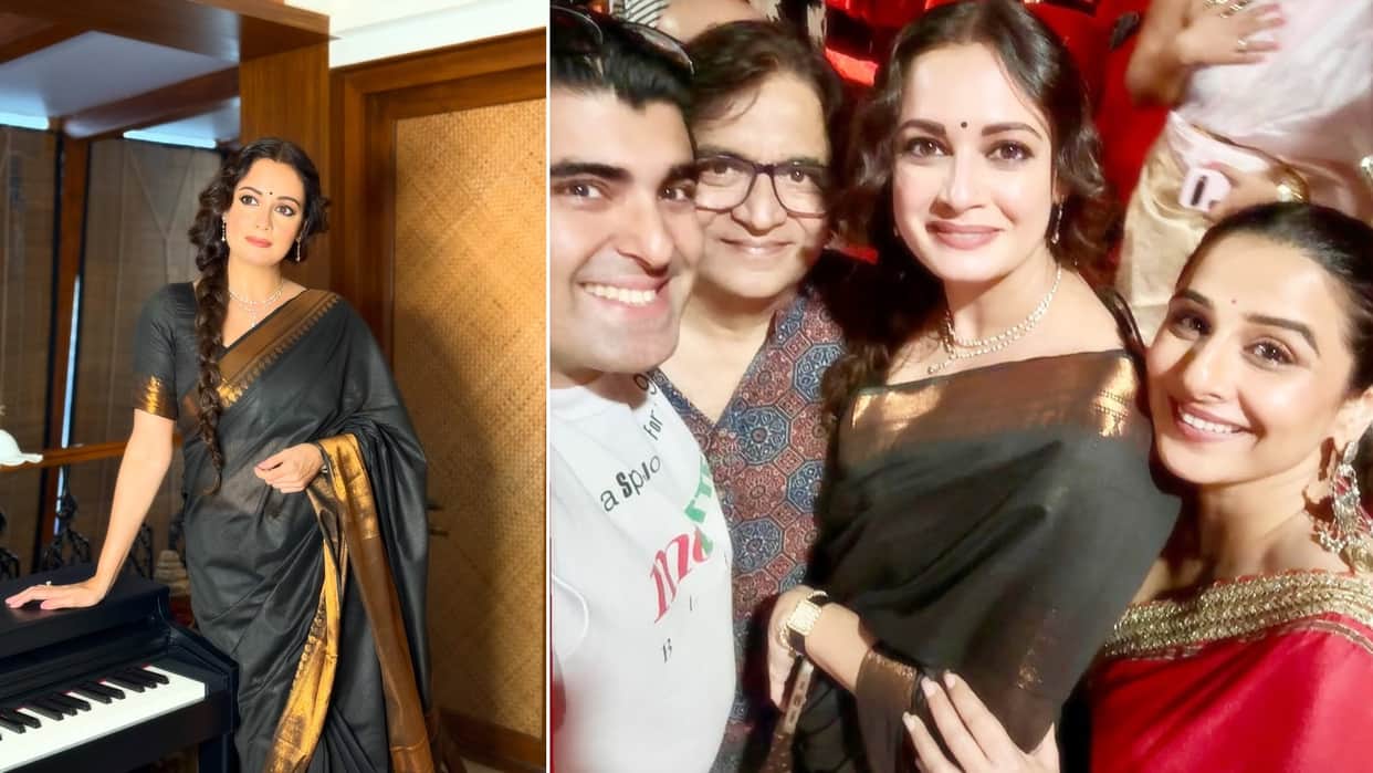 Dia Mirza shares glimpses from 20 years of Parineeta celebrations photos videos Memories for life vidya balan