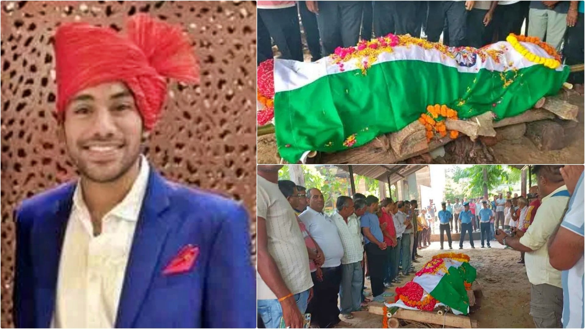 जवान पुलकित टाक (फाइल फोटो) को सैन्य सम्मान से दी गई अंतिम विदाई