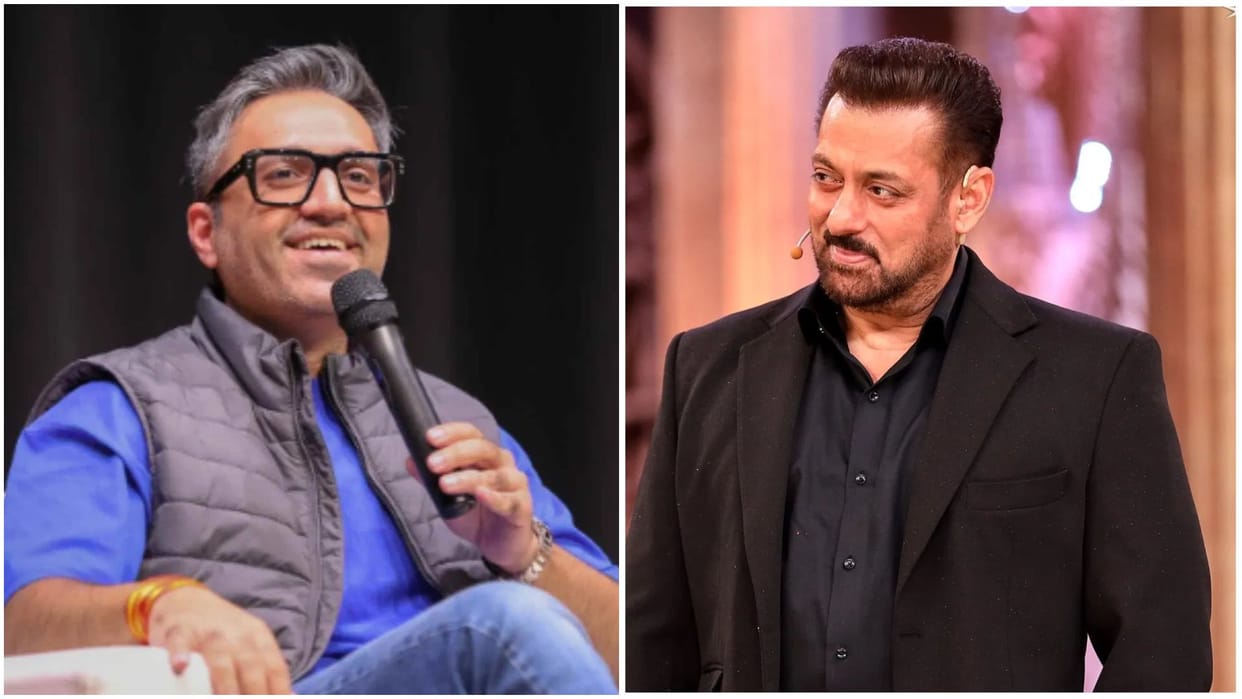 Rise and fall host Ashneer Grover targets Salman Khan for his show Bigg Boss 19