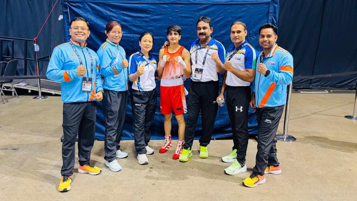 Indian boxer Minakshi Hooda assured the country of its fourth medal at the ongoing World Championships