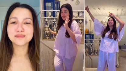 Gauahar Khan shares how she is dealing with postpartum after her second baby dance on Yaai Re Yaai Re