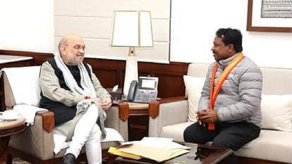 MP Mahesh Kashyap invited Union Home Minister Amit Shah to visit Bastar