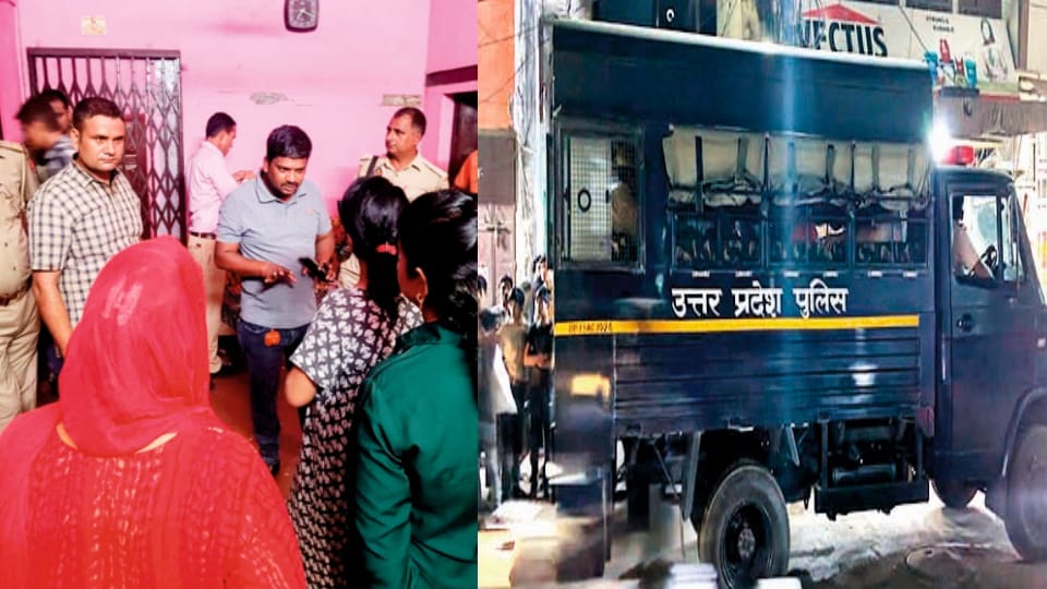 Meerut News Police Raid in Kabadi Bazaar, 21 Women and Minors Rescued from Brothel UP News in Hindi