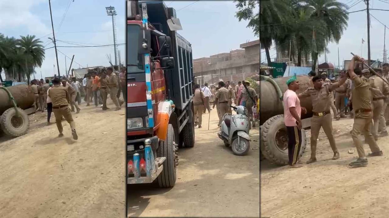 Clash in Noida Sorkha Village Over Illegal Encroachment Removal