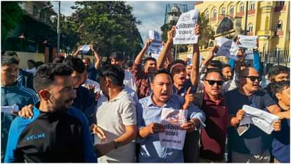 नेपाल में प्रदर्शन (फाइल)