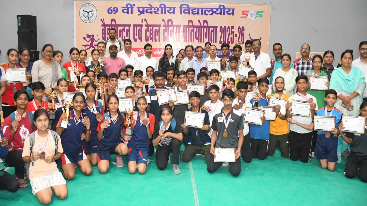 Prayagraj players dominate table tennis competition