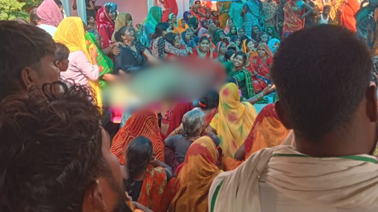 man died after falling from roof of two-storey house in varanasi