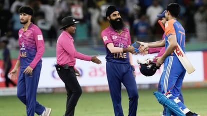 Shubman Gill’s Warm Hug For UAE Spinner Simranjeet Singh Melts Hearts After Asia Cup Win