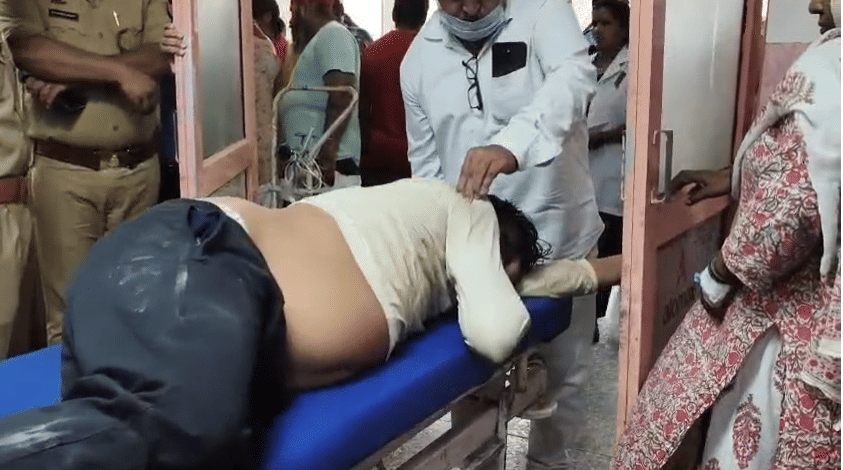 A youth attempted suicide by consuming poison near the Chief Minister's residence in Lucknow.