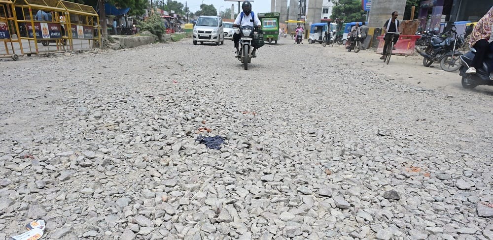 Kanpur Potholes on 1092 KM roads during rain Patchwork done from 15th estimate of 1748 crores ready for repair