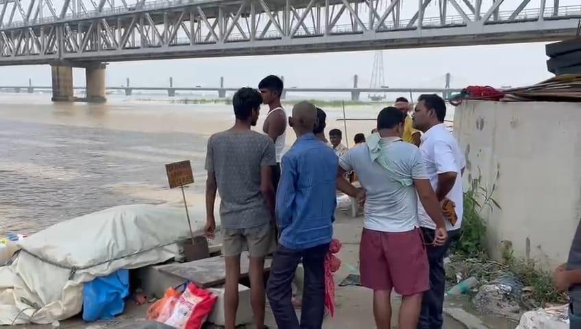 Bihar patna news A young man who came to take bath in Ganga drowned