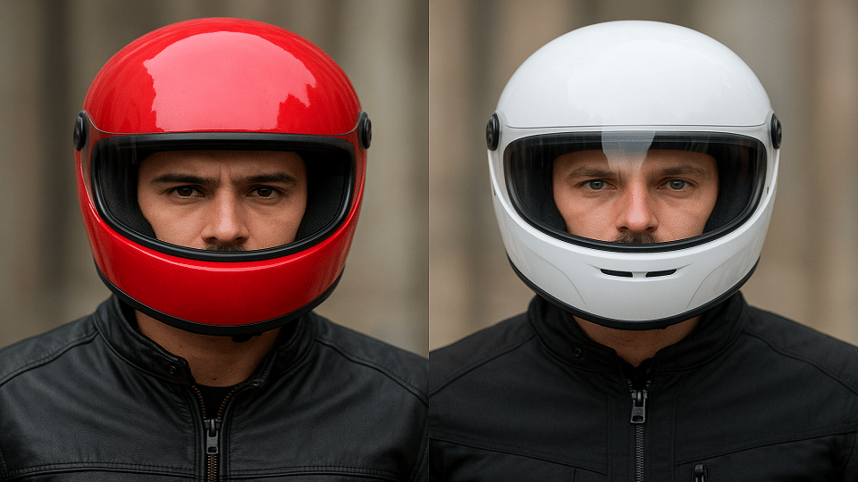 Red And White Helmet Wearers Getting Fined, Raises Serious Safety Concerns