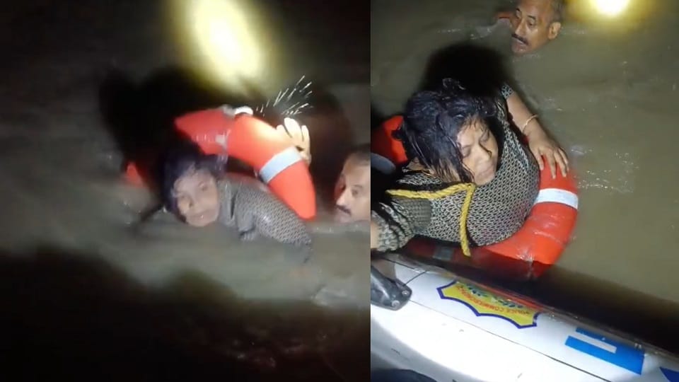 Women Jump After Husband’s Death CISF Saves