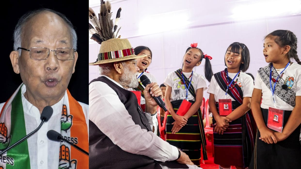 State Congress chief Okram Ibobi Singh says Prime Minister Modi visit to Manipur merely symbolic show