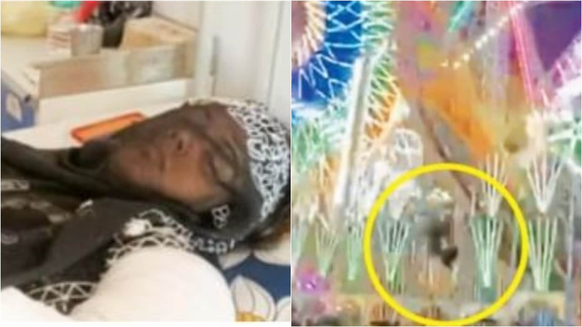 बारां में झूले से गिरी युवती