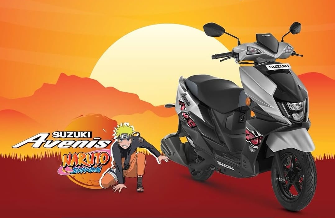 Suzuki Avenis Teams Up with Naruto Shippuden for a Special Anime-Themed Edition