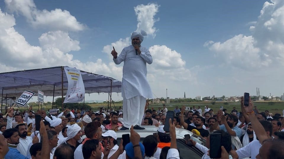 UER: Villagers united against toll tax in Delhi rural areas