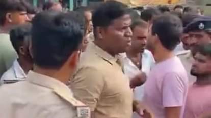 अपर थानाध्यक्ष का वीडियो वायरल
