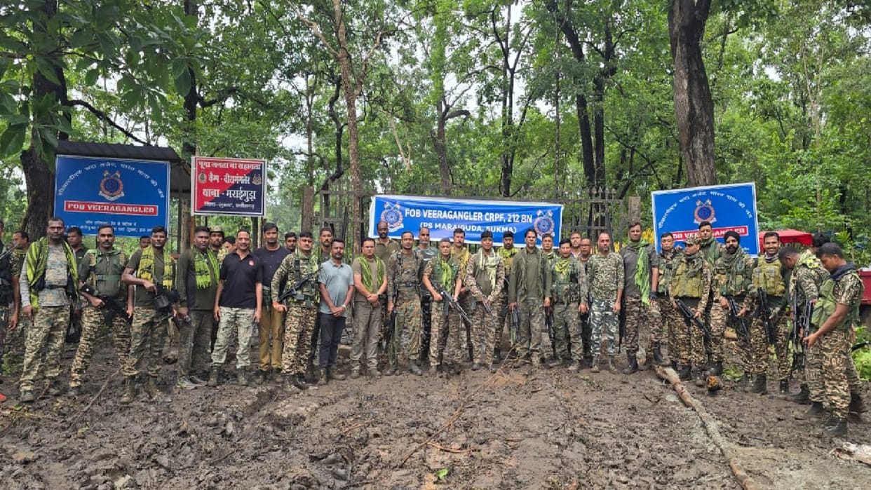 new security fort was built in Naxalgarh Veeragangaler, new hope of development arose among villagers in Sukma